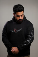 ⁦Black Night Strike Hoodie⁩ - الصورة ⁦2⁩