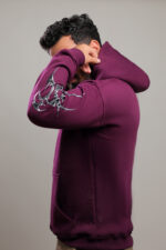 ⁦Purple Night Strike Hoodie⁩ - الصورة ⁦3⁩